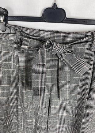 Брюки в клеточку pull and bear 3