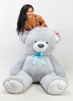 Мягкая плюшевая игрушка - медведь "томми" разных цветов высота - от 50 до 190 см материал - плюш3 фото