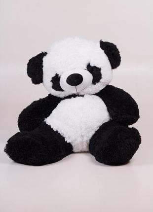 Мягкая плюшевая игрушка - медведь "панда" цвет черно-белый высота - от 100 до 200 см материал - плюш3 фото