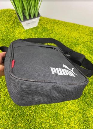 Чоловіча сумка puma матеріал - тканина оксфорд колір - чорний7 фото