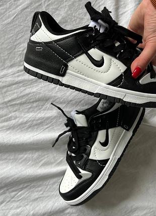 Кроссовки найк dunk low disrupt 2 panda 6