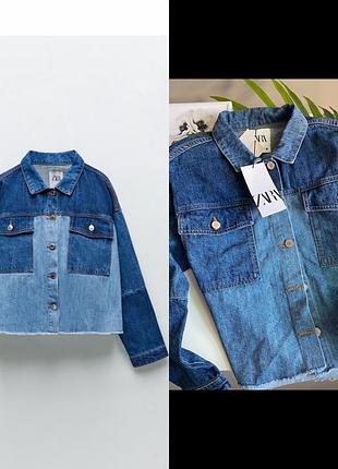 В наличии джинсовая куртка от zara xs.