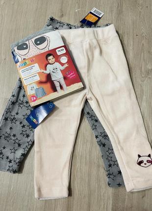 Реглан + штаны комплект для девочки 74/80 lupilu1 фото