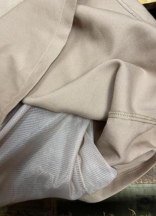 Женское короткое платье cutie (кутье срр идеал оригинал бежевое)5 фото