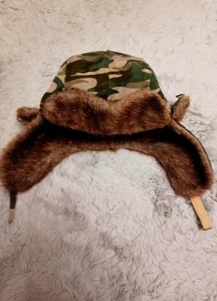 Шапка вушанка adams kids, головний убір