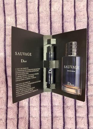 Пробник dior sauvage