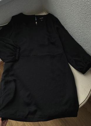 🖤черное качественное базовое платье от премиальной коллекции h&m conscious