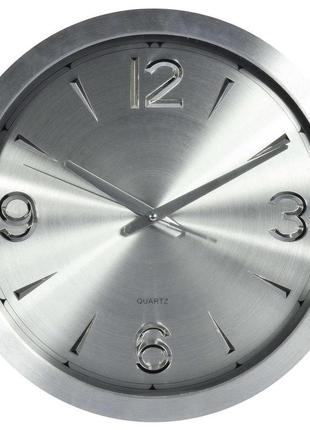 Годинник настінний technoline 634911 metal silver (634911)