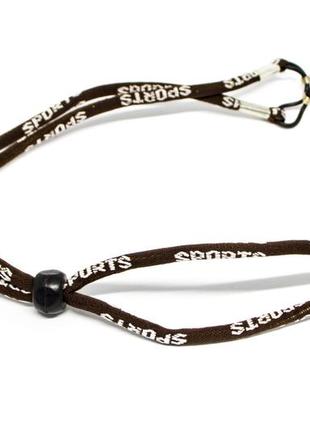 Ремінець для окулярів sport (brown), коричневий