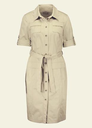 100% лен платье сафари crew р 14