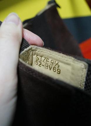 Замшеві черевики челсі,козаки 29 см 2