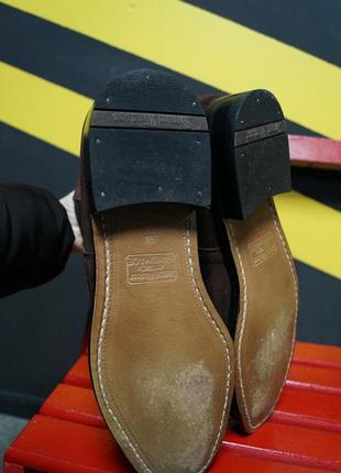Замшевые ботинки челси,козаки 29 см7 фото