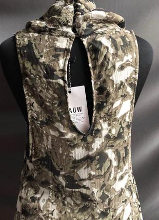 Сукні від бренду wauw захисної забарвлення, 100% шовк, м5 фото