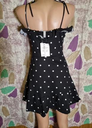 Сарафан в горошек асос 4