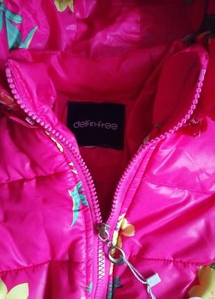 Куртка яскрава демисезон на дівчинку 3