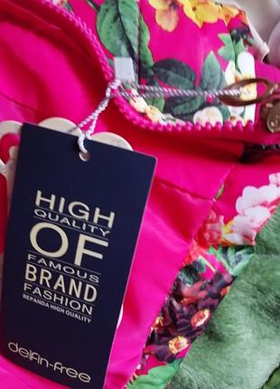 Куртка яскрава демисезон на дівчинку 4