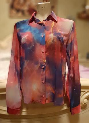 Шифоновая рубашка