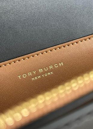 Tory burch eleanor прямоугольная кожаная сумка через плечо оригинал5 фото