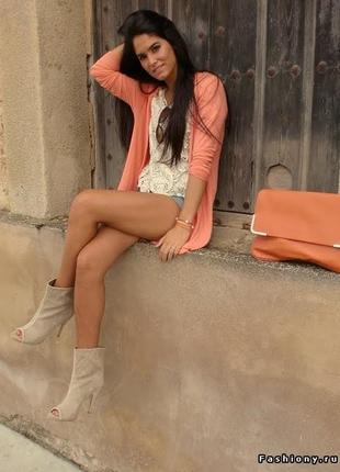 Кардиган кашемировый персикового цвета , кашемир 100%