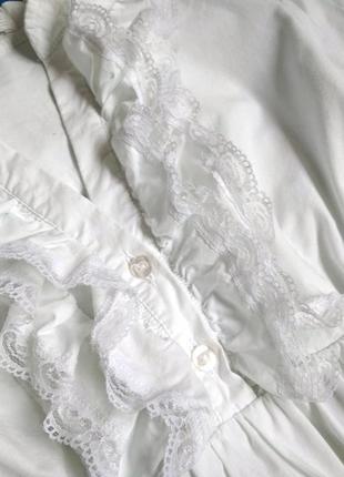 Удлинённая блуза - туника с рюшами (s размер)3 фото