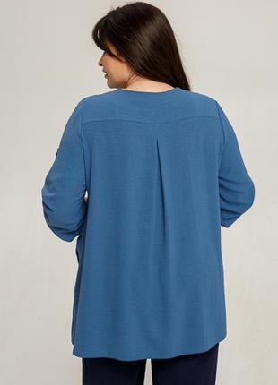 Блуза креповая, рубашка, туника2 фото