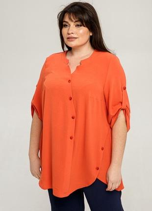 Блуза крепова, сорочка, туніка