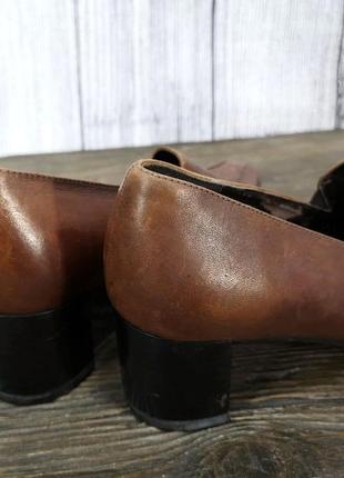 Стильні туфлі caprice, коричневі, шкіра4 фото