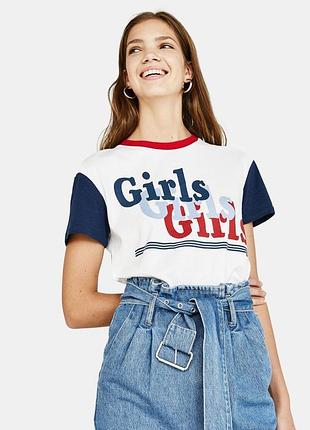 📎футболка bershka "girls"