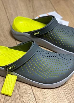 Крокси crocs сабо чоловічі lite ride оригінал