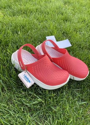 Кроксы crocs женские сабо lite ride оригинал