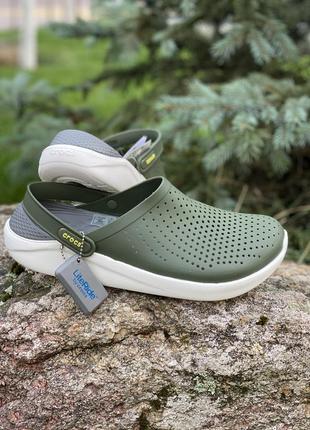 Кроксы crocs мужские сабо lite ride оригинал