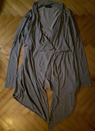 Шикарный дизайнерский кардиган шелк/хлопок от датского бренда bruuns bazaar! p.-m