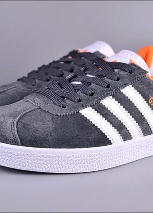 Жіночі кросівки adidas gazelle gray4 фото