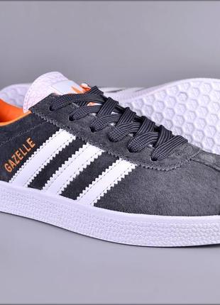 Жіночі кросівки adidas gazelle gray7 фото