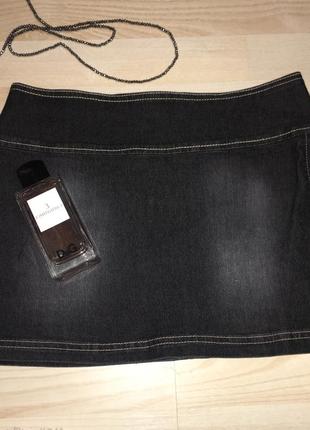 Стильная джинсовоя юбка