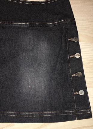 Стильная джинсовоя юбка5 фото