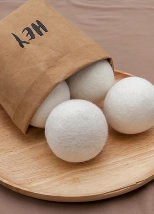 Шарики натуральные из овечьей шерсти для сушки белья китай
