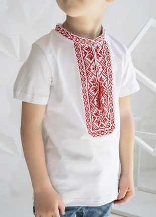 Детская вышиванка на мальчика футболка