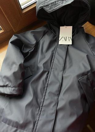 Куртка zara на хлопчика, тепла, дощовик, 3-4р, 104см1 фото