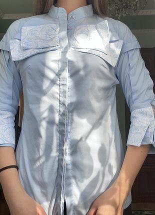 Рубашка блуза сорочка андре тан a. tan1 фото