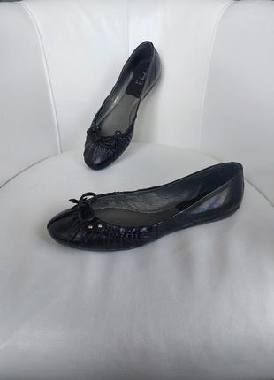 Кожаные балетки. италия 41-42 р