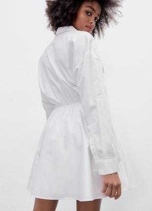 Платье рубашка zara 3