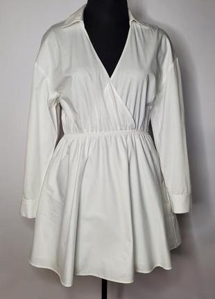Платье рубашка zara 5