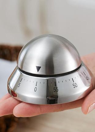Таймер механический из нержавейки «купол»