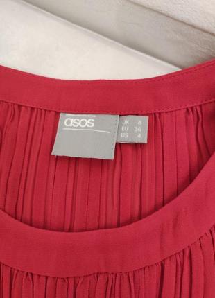 Шифоновое платье asos 36 размер отличное состояние6 фото