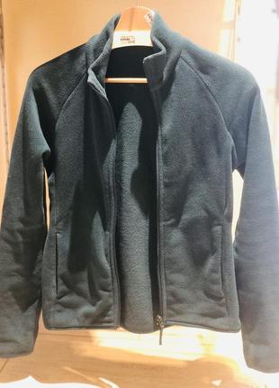 Флісова жіноча кофта uniqlo, xs, бірюзова