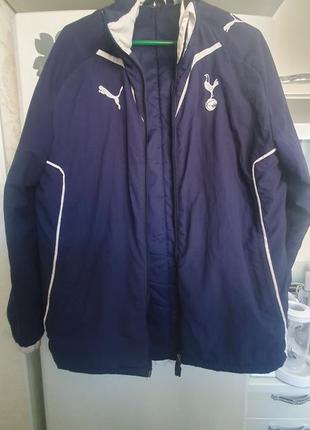 Куртка puma x tottenham синього кольору