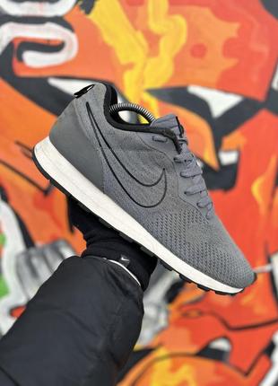 Nike md runner 2 кроссовки 45 размер беговые серые 3