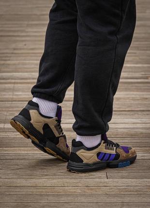 Мужские кроссовки adidas zx torsion packet shoes mega violet  #адидас3 фото