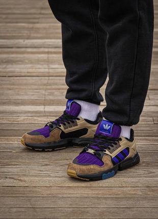 Мужские кроссовки adidas zx torsion packet shoes mega violet  #адидас4 фото